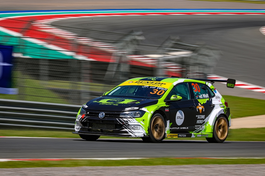 VAN DER WALT BOUNCES BACK TO FINISH SIXTH OVERALL AT KYALAMI GTC SUPACUP OPENER