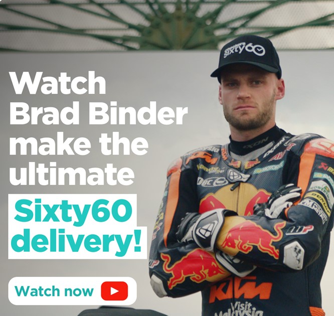 BRAD PARTNERS WITH CHECKERS SIXTY60