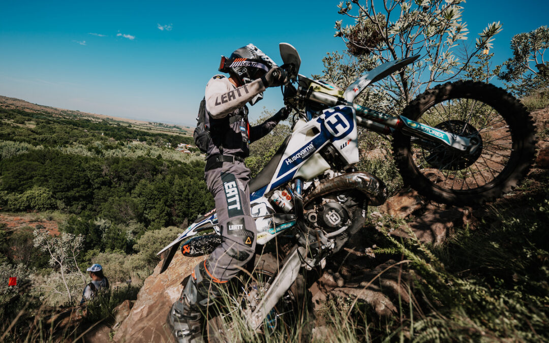 TEASDALE NEARLY ON TOP FOR HUSQVARNA RACING