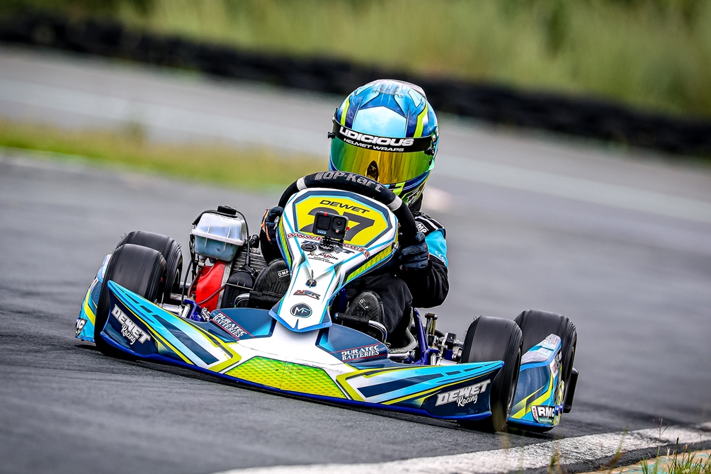 KARTING | DE WET LOOKING TO OPEN NATIONAL CADET CHAMPIONSHIP ACCOUNT AT CELSO SCRIBANTE