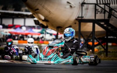 KARTING | ENTHUSED PERFORMANCE BY ROOKIE VAN DER WALT DESPITE FINAL HEAT RETIREMENT