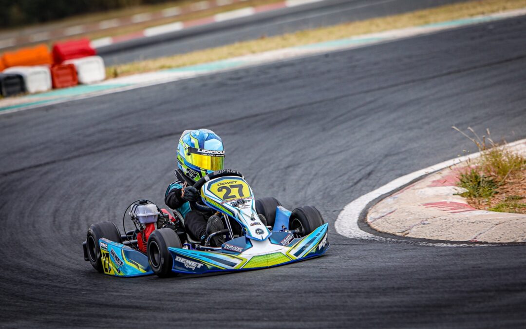 DE WET FENDS OFF BAMBINO CHALLENGERS TO TAKE SECOND ROTAX NATIONAL VICTORY