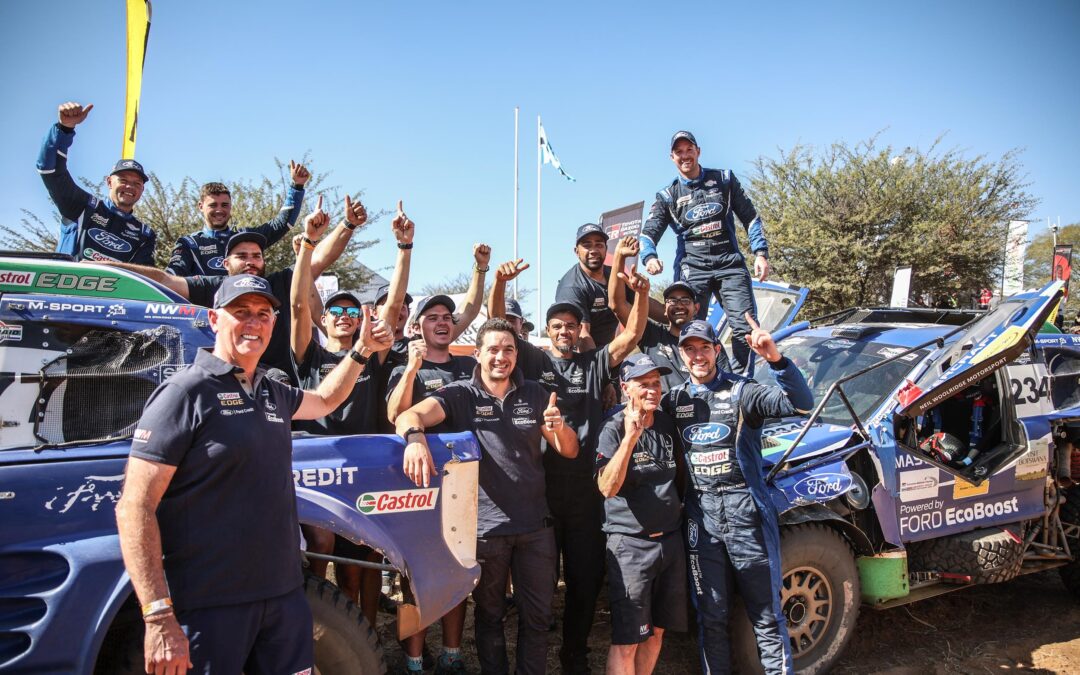 DOMINANT VICTORY FOR NWM FORD CASTROL TEAM AT PUNISHING 1 000KM BOTSWANA DESERT RACE