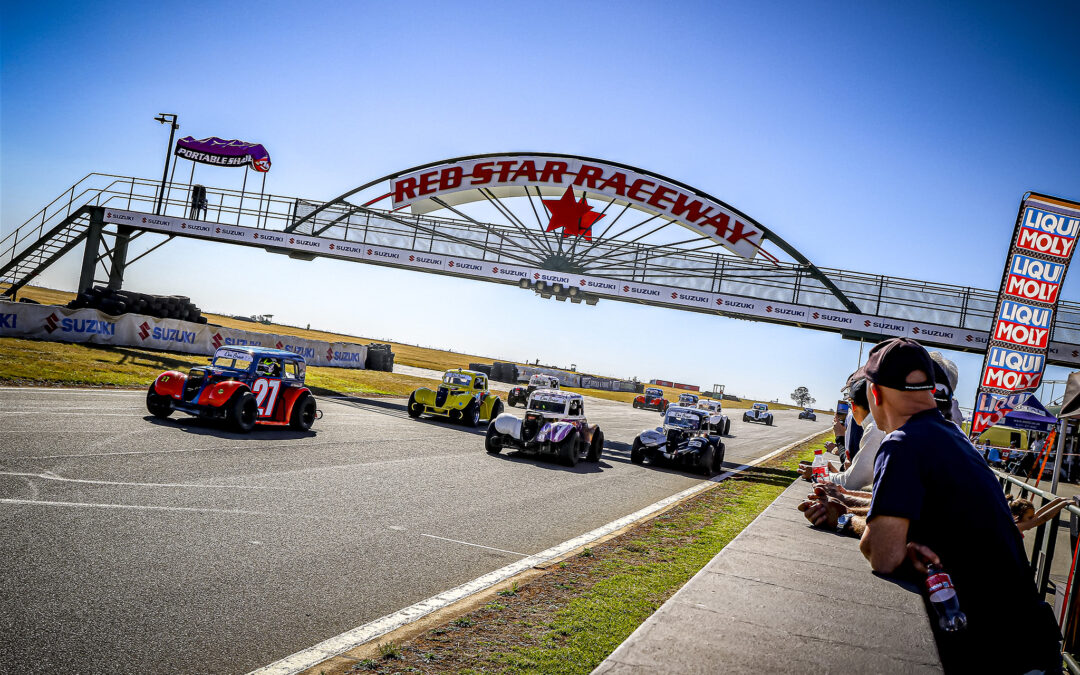 HAT-TRICK OF DON BRAVO INEX LEGENDS WINS FOR DEVIN ROBERTSON AT RED STAR RACEWAY