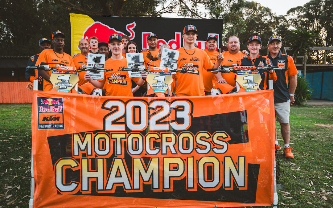 RED BULL KTM’s DUROW AND GRUNDY REIGNS SUPREME