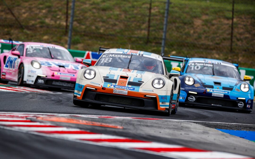 KEAGAN MASTERS FACES CHALLENGES HEAD-ON IN ROUND 4 OF THE PORSCHE MOBIL 1 SUPERCUP