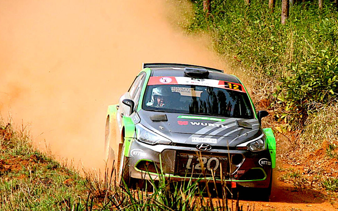 POTGIETER TIGHTENS SA RALLY GRIP