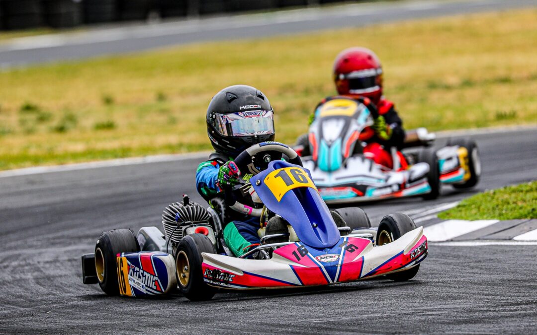 NKOMO CLAIMS MAIDEN PODIUM AND TOP-SEVEN MINI ROK FINISH