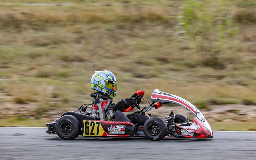 MINI ROK DEBUT FOR CADET CHAMPION DE WET