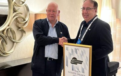 DIETER RENCKEN AWARDED MSA GOLDEN HELMET