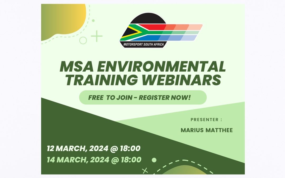 2024 MSA ENVIRONMENTAL WEBINARS – MARCH