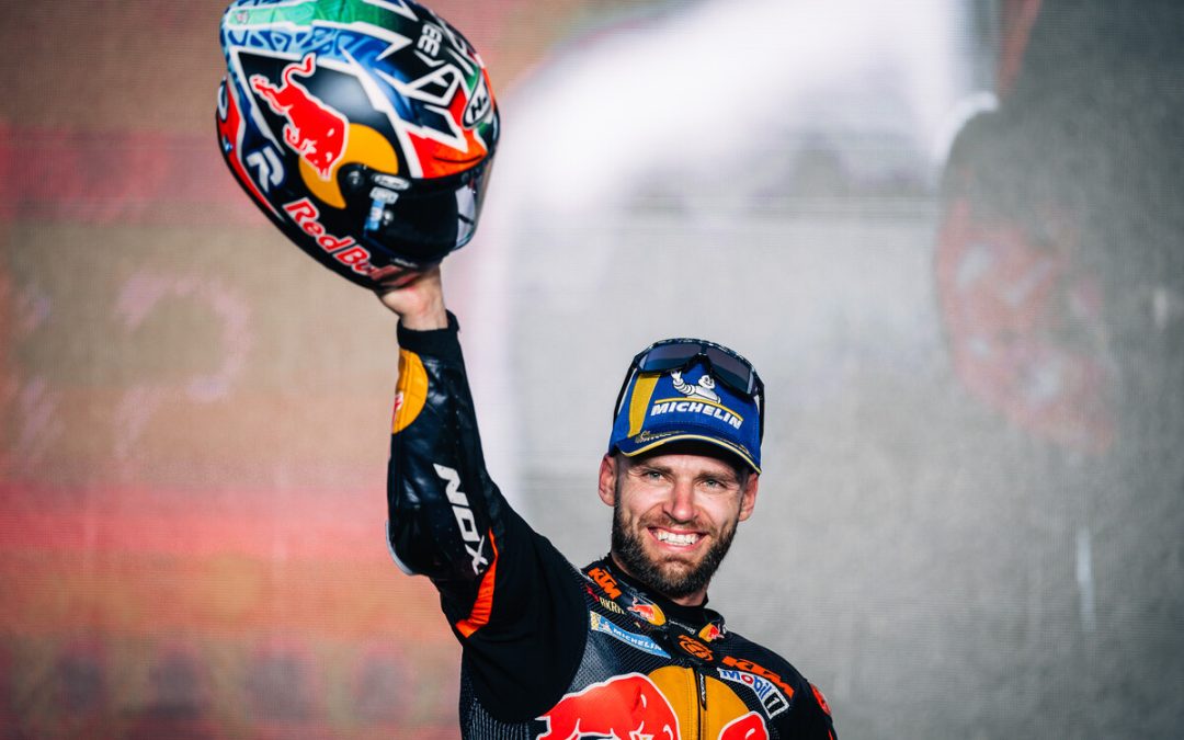 ANOTHER PODIUM AS BRAD TAKES 2ND PLACE IN THE QATAR GP
