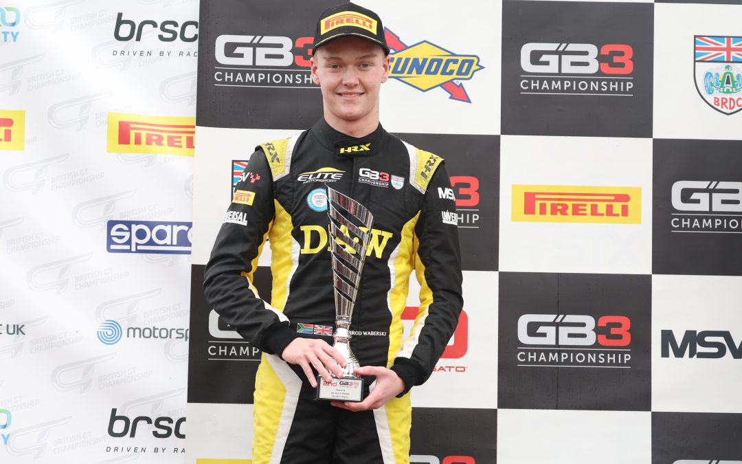 SOUTH AFRICAN RACING TALENT, JARROD WABERSKI, SECURES PODIUM FINISH IN CHALLENGING OULTON PARK CONDITIONS