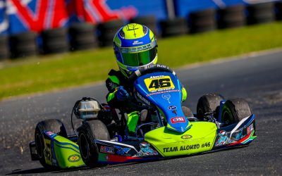 ALONZO DE OLIVEIRA CONFIDENT AHEAD OF ZWARTKOPS ROTAX NATIONAL