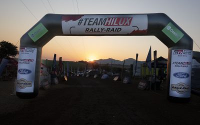 THE BATTLES FOR THE 2024 SA RALLY-RAID CHAMPIONSHIP TITLES HAVE STARTED AS DUST FLIES AT THE #TEAMHILUXRALLY-RAID NKOMAZI