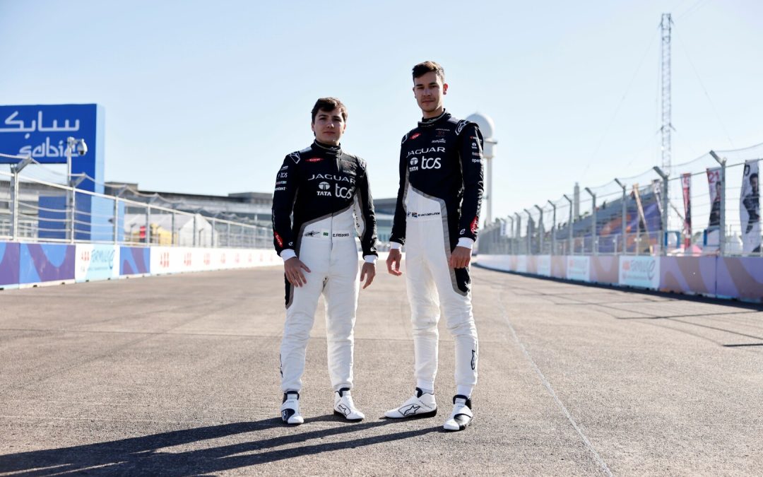 SHELDON VAN DER LINDE AND ENZO FITTIPALDI COMPLETE SUCCESSFUL ROOKIE TEST FOR JAGUAR TCS RACING IN BERLIN