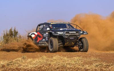 TOYOTA GAZOO RACING’S HENK LATEGAN/BRETT CUMMINGS IN CONTROL OF TGRSA SAFARI 1000 WITH ONE DAY AND 400 KILOMETRES STILL TO GO
