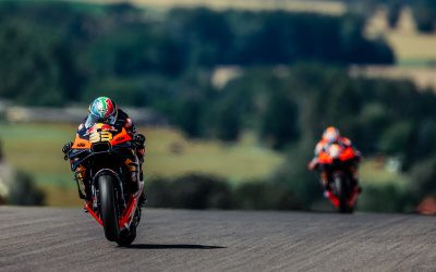 BRAD KEEPS FOCUS TO TAKE EIGHTH PLACE IN #GERMANGP SPRINT RACE