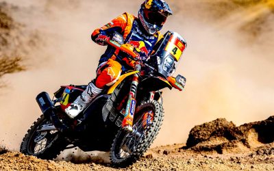 SANDERS TOPS EPIC DAKAR BIKES, BRANCH THIRD