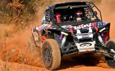 QUINTERO AND SANDERS NEW OVERALL LEADERS AFTER STAGE 2 OF SA SAFARI RALLY