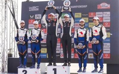 FIA RALLY STAR CREWS CONQUER THE GRAVEL AT RALLY DE PORTUGAL