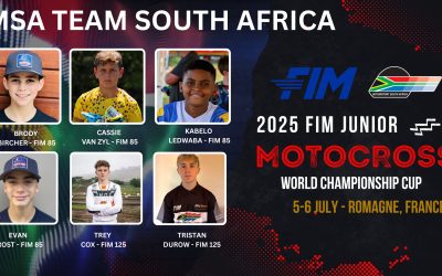MSA ANNOUNCES NATIONAL TEAM FOR 2025 FIM JUNIOR MOTOCROSS WORLD CHAMPIONSHIP CUP