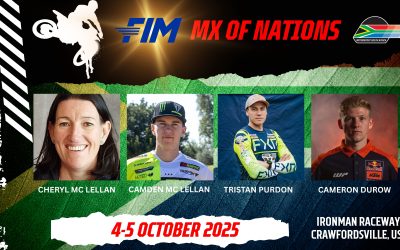 SOUTH AFRICA GEARS UP FOR GLOBAL SHOWDOWN AT THE 2025 FIM MOTOCROSS OF NATIONS (MXON)