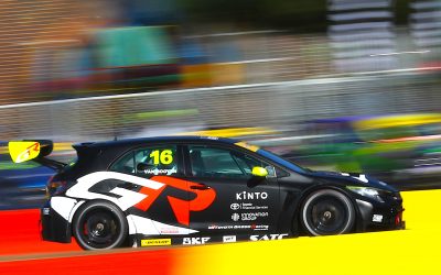 LEADER MICHAEL KEEPS TOURING CARS CHASERS AT BAY