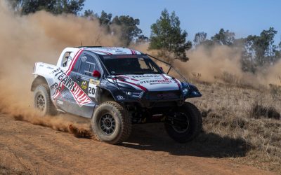 ACTION AND DRAMA SET THE SCENE FOR EVEN MORE SPECTACULAR RALLY-RAID RACING TO FOLLOW AT THE RENAULT KEC 400 ON SATURDAY