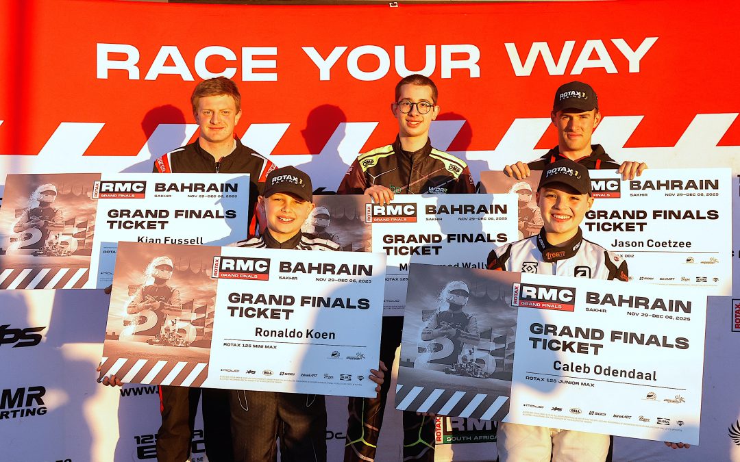 AFRICAN OPEN CROWNS ROTAX KART CHAMPIONS