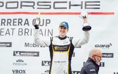 ANDREW RACKSTRAW TAKES PORSCHE CARRERA CUP GB LEAD TO CROFT, AS INTENSIVE SUMMER OF RACING BEGINS