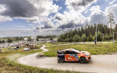 FIA RALLY STAR CREWS GEAR UP TO TAKE ON FINNISH GRAVEL