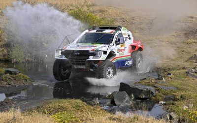THREE NWM FORD EVOS IN THE TOP 10 AS SOUTH AFRICAN RALLY RAID CHAMPIONSHIP HEATS UP