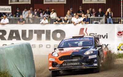 FIA RALLY STAR CREWS CONQUER THE GRAVEL AT RALLY FINLAND