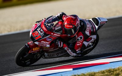 RUCHE MOODLEY FINISHES STRONG IN HUNGARIAN MOTO3 RACE