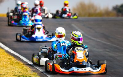 ROTAX NATIONAL DRESS REHEARSAL STARS AT ZWARTKOPS