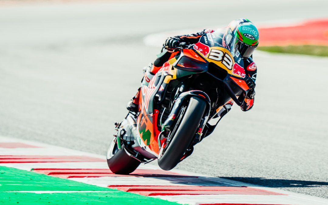 BRAD TAKES SIXTH PLACE IN THE #CATALANGP SPRINT RACE