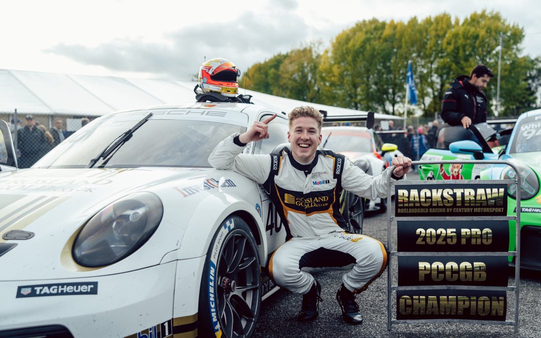 ANDREW RACKSTRAW – 2025 PORSCHE CARRERA CUP GB CHAMPION!