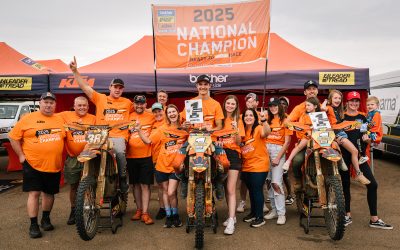 BROTHER LEADER TREAD KTM CLOSE CROSS COUNTRY SEASON ON TOP