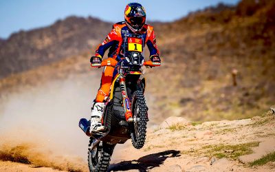 DAKAR BIKES DAY 2: DANIEL DOUBLES UP