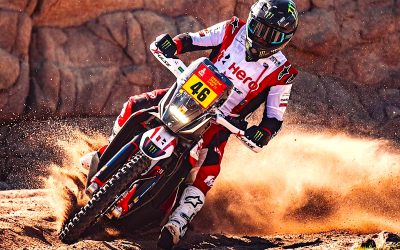 BRANCH, DOCHERTY STAR IN DAKAR DAY 1 BIKES