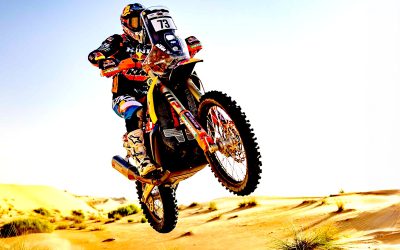 CAT & MOUSE IN DAKAR BIKE PROLOGUE