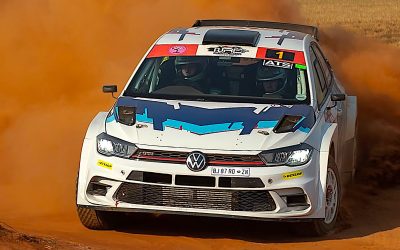 HABIG, WHITE TIGHTEN NATIONAL RALLY GRIP