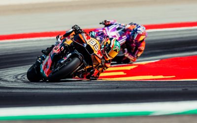 BRAD BINDER CHARGES HARD TO TOP TEN FINISH IN THE #ARAGONGP